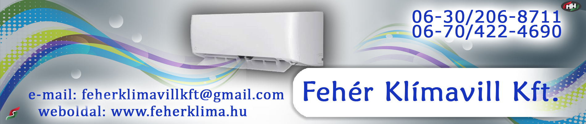 FEHER KLIMAVILL BANNER